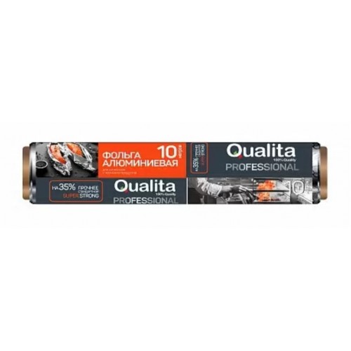 QUALITA Фольга алюминиевая 10м Strong